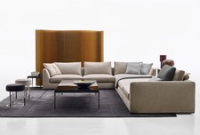 Eck Sofa Couch Polster Sitz Ecke Wohnlandschaft Leder Sofas Couchen Polster Eck