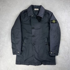 Stone Island David TC Trench Coat Navy Giacca Cappotto Grande 4493