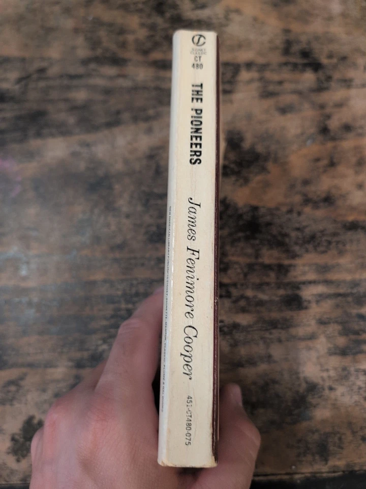 The Pioneers by James Fenimore Cooper Signet Classic VTG 1964 Paperback book - Image 2 of 4