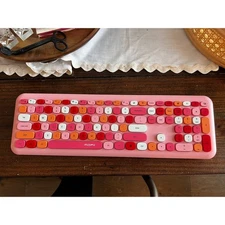 MOFii Wireless Keyboard Pink Only – No USB Dongle or Mouse Included