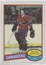 1980-81 O-Pee-Chee Denis Herron #130 1e5k