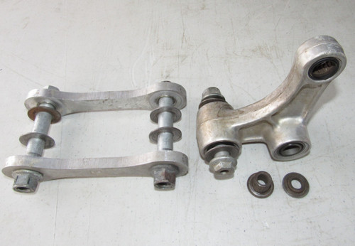 2002 Kawasaki KX-250 KX250 Rear Suspension Rocker Pullrods Bolts & Shims