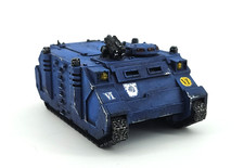 Artist Painted W40k Ultramarines Rhino - space marines - Warhammer.