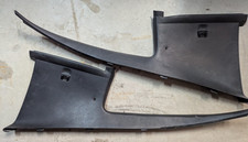1975-81 Camaro Firebird Interior Upper Rear Sail Panels Black Oem - Pair