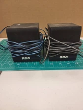 rca rtd3153h rear speakers pair home audio stereo sound system replacement part