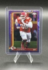 2025 Topps Chrome Football Football Leather Purple Refractor Chris Jones #153