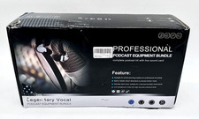 SKTOME Professional Complete Podcast Equipment Bundle Kit w/ Live Sound