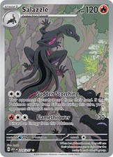 Salazzle - 224/217 - Pokemon Ascended Heroes Illustration Rare NM
