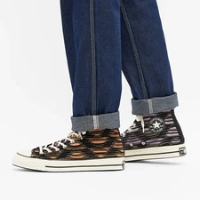 CONVERSE ALL STAR CHUCK 70 HI VIBRANT KNIT LAVENDR/B UNISEX MEN 4 = WOMEN 6 NEW