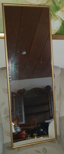 Wandspiegel FLABEG Typ CARMEN  goldfarbenen Holzrahmen Breite 40 cm. x Höhe 120