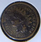 1865 Indian Head Cent Penny
