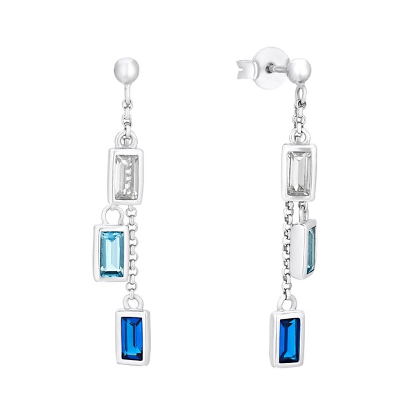 S.Oliver Jewel Damen Ohrringe Ohrstecker Silber Zirkonia 2031452-image