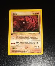 first edition onix pokemon card Brock's Onix (69/132) [Gym Heroes 1st Edition]