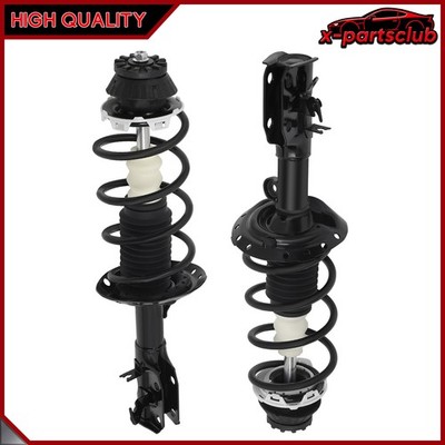 Front Set of 2 For 2009-2013 Honda FIT Complete Absorber Shocks Struts Assembly