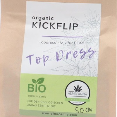 ALMICANNA: Organic KICKFLIP Top Dress 100% Bio 500g - Mix für die Blütephase