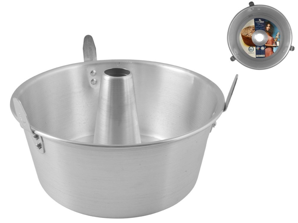 American Aluminum Mold With Cone 24Cm Light Cap Silver Habi