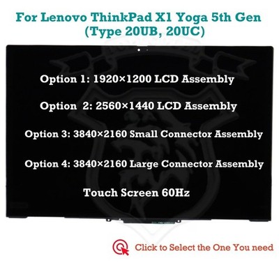 Lenovo ThinkPad X1 Yoga Gen 5 20UB0002FR LCD Display Baugruppe Touch Bildschirm