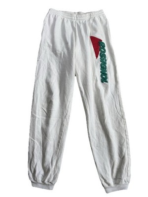 Vintage Rossignol Sweatpants Mens Large White Made USA Ski Sweat Pants 80s 90s