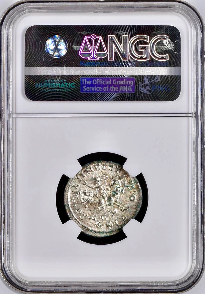 276-282 AD Probus Ancient Roman Aurelianianus/Antoninianus Coin NGC AU Silvering - Image 2 of 2