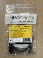 StarTech 3 ft USB to Type H Barrel 5V DC Power Cable (USB2TYPEH)