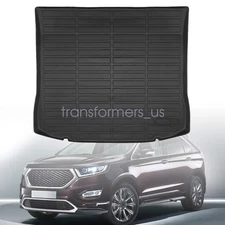 For 2015-2025 Ford Edge Waterproof TPE Trunk Cargo Liner Mat All Weather 3D