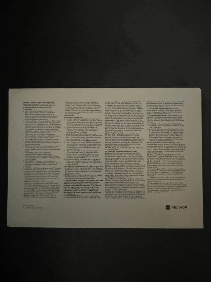 MS Win11 Pro 64-bit DVD + Activation Key - Sealed & Brand New Next Day Shipping - Image 3 of 4