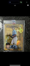 Topps Gilded Collection Max Meyer Gold Lava Etch Rookie /10 Miami Marlins #134