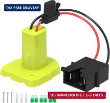Kzreect for Power Wheel Battery Adapter, Compatible with Ryobi 18V Battery, with