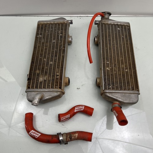 2008-2015 KTM 450 SXF Oem Radiators Left And Right (OEM 2010) Box J | eBay