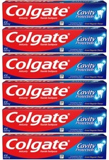 Cavity Protection Toothpaste with Fluoride - 4 Ounce Pack of 6 0.90 per gallon