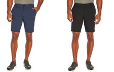 Banana Republic Men's Elastic Waist Flat Front Shorts Sz 32 Blue Sz 36,38 Black