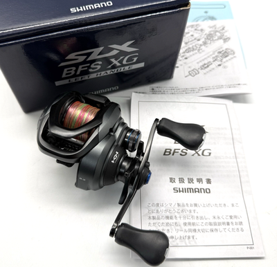 Shimano 21 SLX BFS XG Left Handed Baitcasting Reel with Box Ship