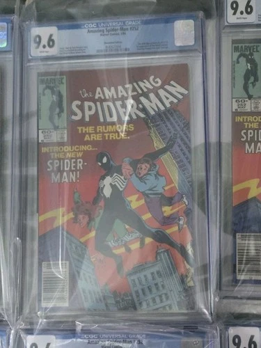 Amazing Spider-man 252 Newsstand Cgc 9.6 New Slab Wont Contort Comic