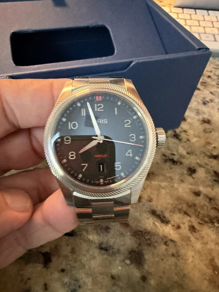 Oris ProPilot 2025 esfera negra 0 1733 7805 4164 Foto 3 de 4