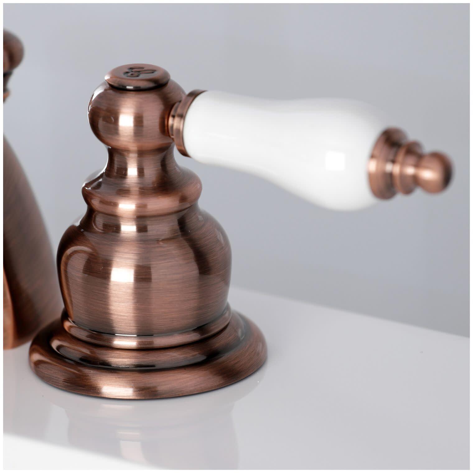 Kingston Brass KB95.PL Victorian 1.2 GPM Widespread Bathroom - Bronze