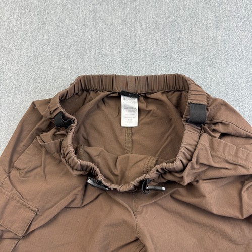 Patagonia Shorts Youth Kids Medium 10 Brown Gi Borderless Belted Stretch Hiking - Picture 6 of 11