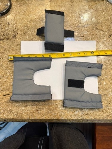 CAMERA BAG PAD PADDING INSERTS VEL--CRO - Picture 2 of 2