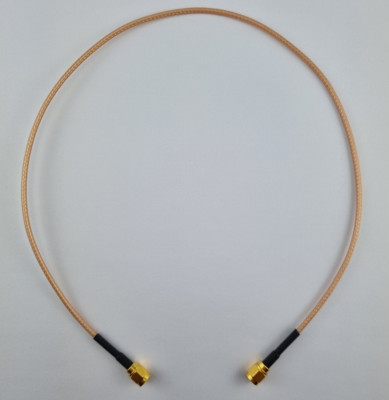 Koaxialkabel RG316-U mit 2 SMA-Steckern - 50 Ohm - Länge: 50 cm