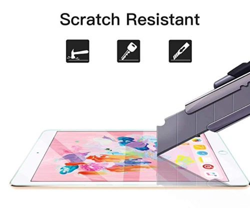 TEMPERED GLASS SCREEN PROTECTOR APPLE IPAD 9.7" 5th GENERATION 2017 A1822 A1823 - Image 2 of 4