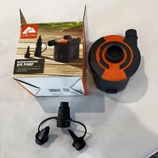 Ozark trail battery powered air pump new open box 