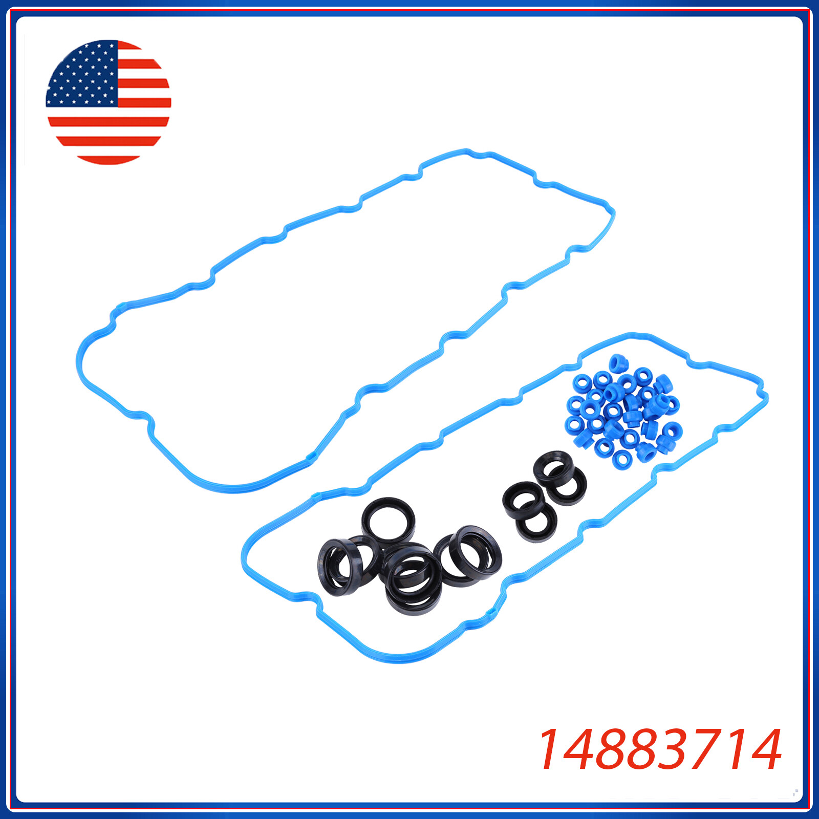 New Valve Cover Gaskets for 2011-2014 Ford F-150 5.0L Engine 14883714
