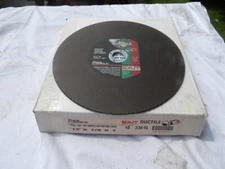 Sait 12" x 1/8" x 1" Ductile Cut-Off Wheel for Portable Saws  (Box of 10)