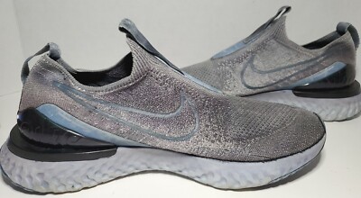 Nike Men's Epic Phantom React Flyknit Blue Hydrogen BV0417-101 Sz 12 (NO  INSOLE)