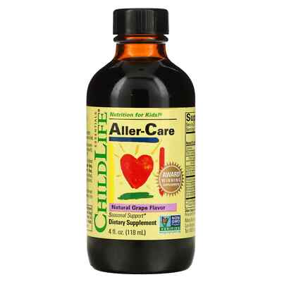 Child Life Aller Care Natural Grape 118ml - Kinder Immun Support Sirup