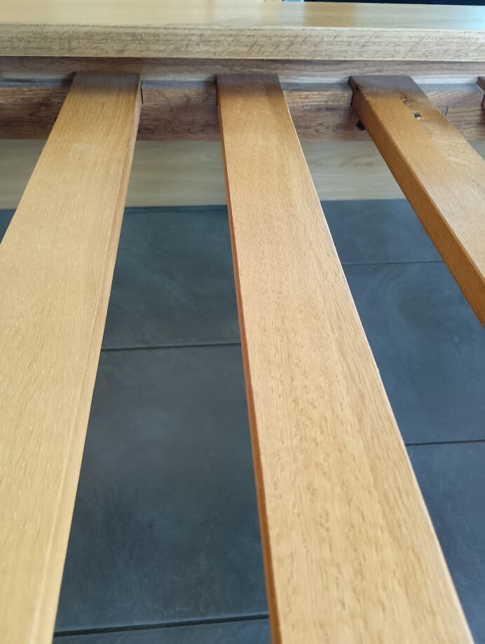 Solid oak single bed frame. No Mattress. eBay