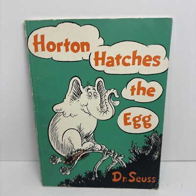 Horton Hatches the Egg 1968 Vintage Paperback