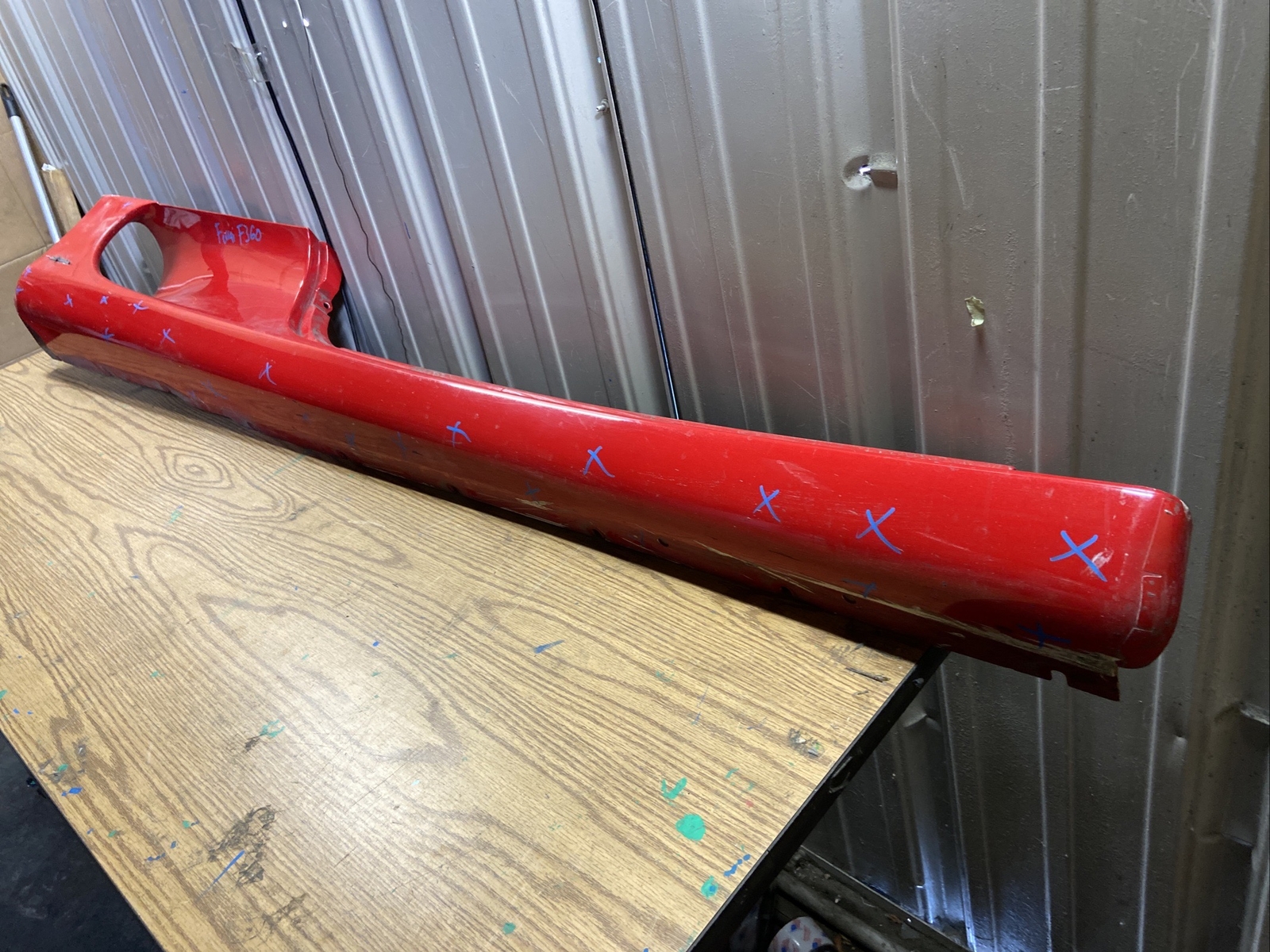 Ferrari F360 Modena Rocker Panel Cover Right Passenger side OEM Used 66099400
