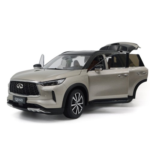 1:18 Scale Paudi Infiniti QX60 Gold Diecast Model Car Luxury SUV Full Openable - Picture 5 of 11