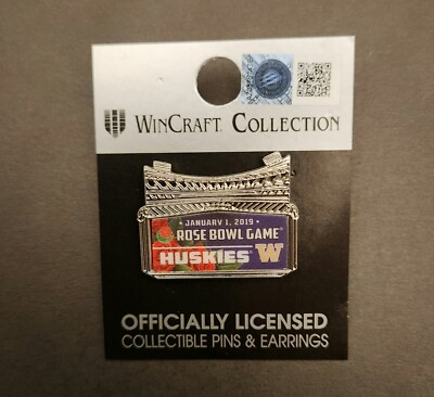 #ad 2019 ROSE BOWL Official Washington Huskies Pin by Wincraft $8.00