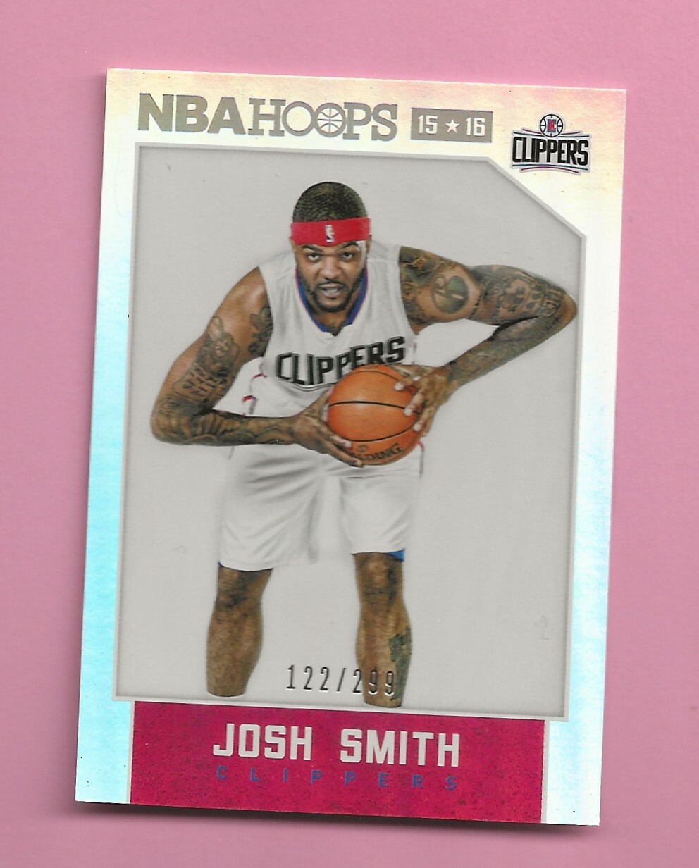 2015-16 Panini Hoops Josh Smith #2 Silver #'ed 122/299 Los Angeles Clippers